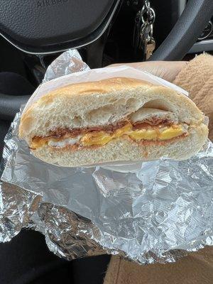 Bacon egg and cheese