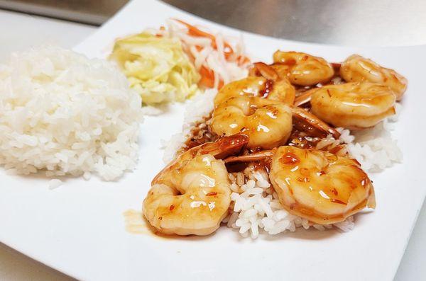 Sweet & Spicy Shrimp Plate