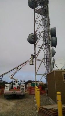 Bucket Truck services for all electrical needs.