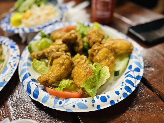 Deep Fried Chicken Wings