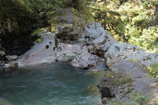 Top of the falls.