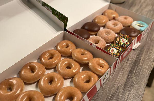 ORIGINAL GLAZED AND ASSORTED!