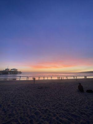 Santa Monica sunset