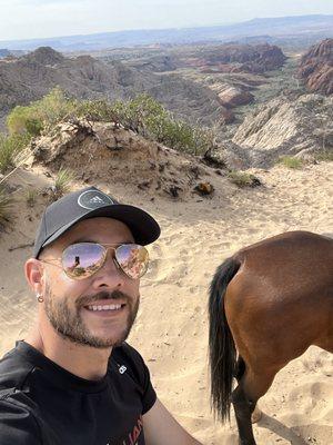 Overlook Snow Canyon