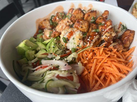 Firecracker Salmon Bowl