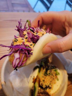 Shrimp tempora bao