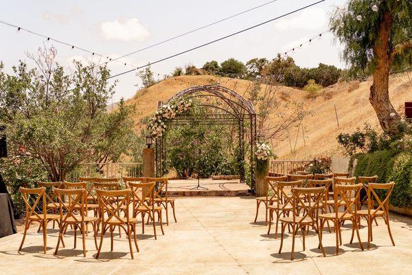 Ceremony / dance floor area