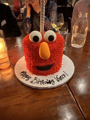 Elmo Cake