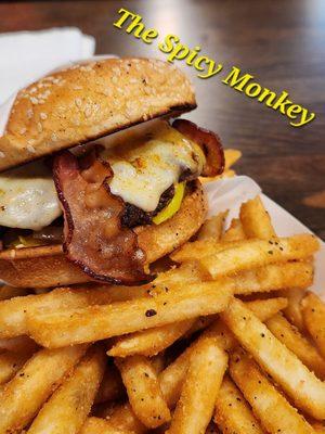 The Spicy Monkey Burger