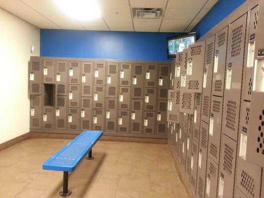 Basic locker room, serves its purpose.