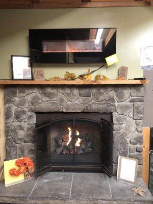 Warm up your home with a beautiful fireplace !