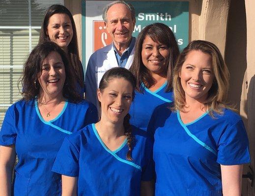 Dr. Smith & our amazing medical-pedicure team!