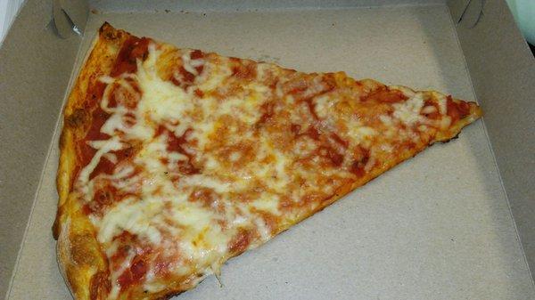 Cheese pizza slice