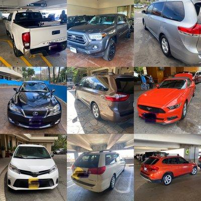 Wide Variety of Vehicle selection