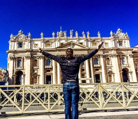 Symmetry at the Vatican, Rome Italy! Symmetry world wide.