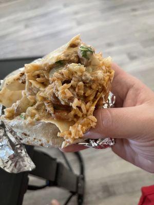 Super burrito asada