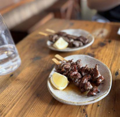 Gizzard Skewers