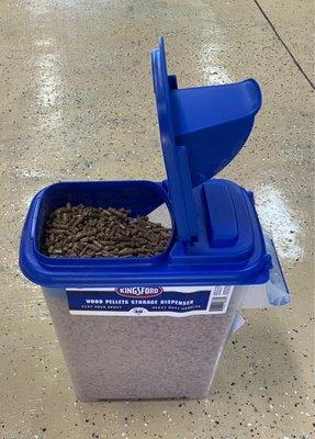 Looks like a good solution for the smoker pellets