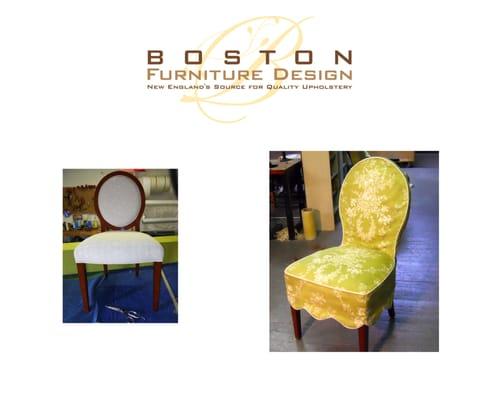 Boston Furniture Design; New Englands Source for Quality Upholstery.