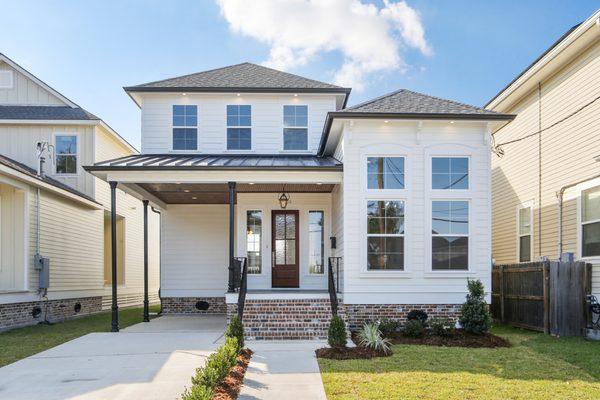 Custom built home in New Orleans