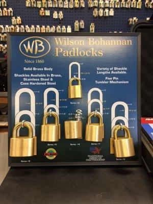 All Brass Padlocks - Great for Marine Applications