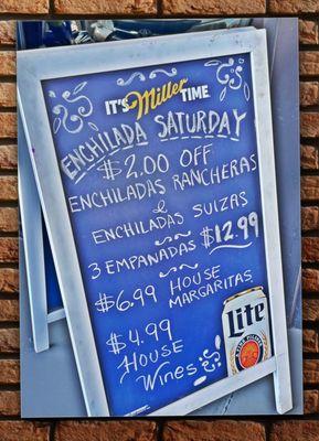 Great prices and margaritas