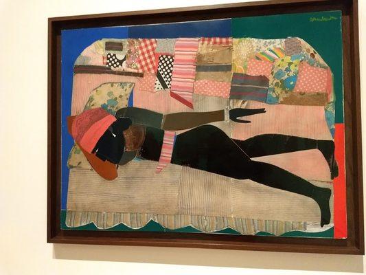 Patchwork quilt 1970 Romare Bearden