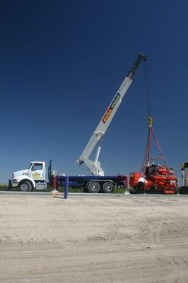 Our 35 ton boom truck