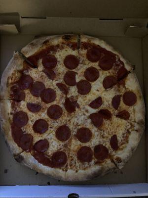 Pepperoni pizza