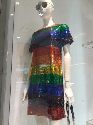 Michael Kors Pride window.