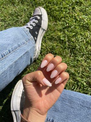 gel acrylics: $50