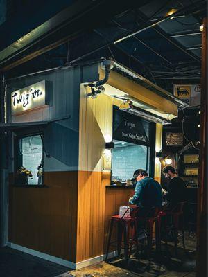 Tiny Korean food spot in the Bowery Market