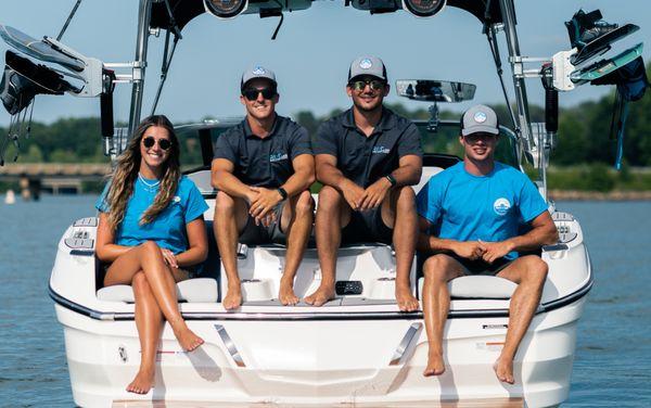 Your Ride LKN Wake & Surf Co Crew!