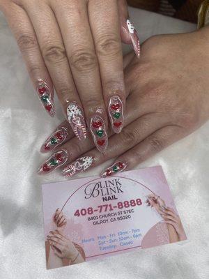 Christmas nail