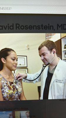 My friend and personal physician dr. David Rosenstein in my opinion the best internal medicine physician in Las Vegas