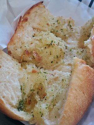 Olive oil garlic bread