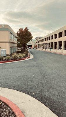 Entrance to hospital