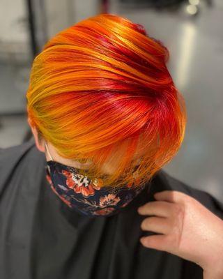 Fire color By:Irene R