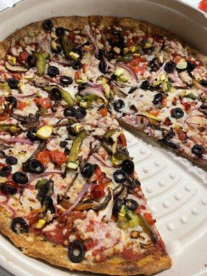 Vegan Deluxe Pizza