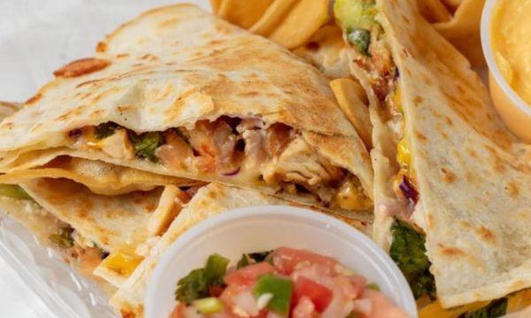 Chicken quesadillas