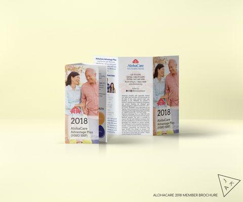 AlohaCare 2018 Brochure designed by Jaki Knaus