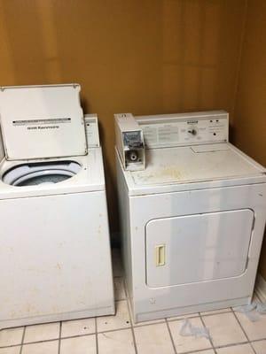 Laundry machines $1 a piece. They look a little rough, but they work well.