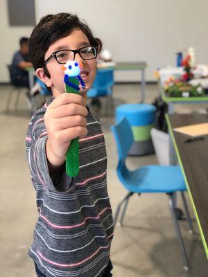 Light Up "Bug Bots" from Makers Camp (Summer 2019)