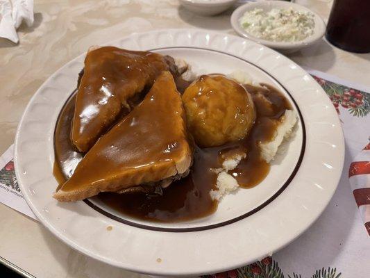 Hot Meatloaf Sandwich