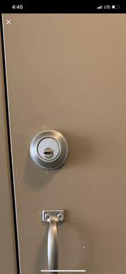 Highe Security deadbolt