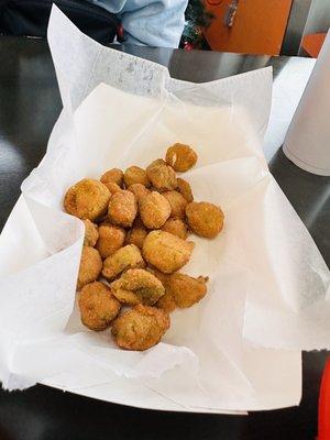 Fried okra