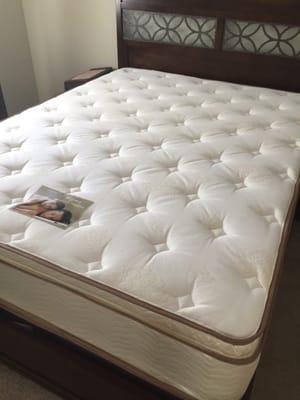 My new queen double pillow top mattress! It's heaven!