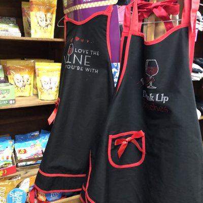 Cute aprons.