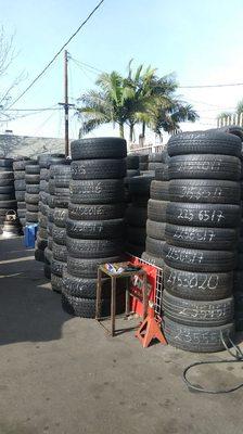 Wide selection of used tires starting at $25 and up