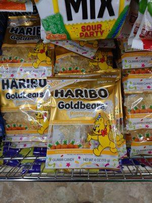 What I came for. 100th Year Anniversary Limited Edition Haribos!